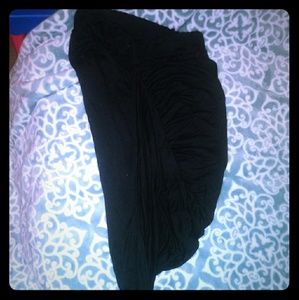 Black party skirt